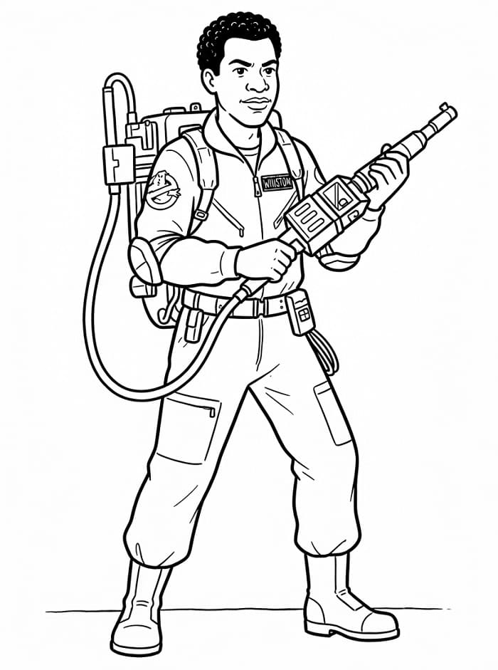 Immagine di Ghostbusters da colorare