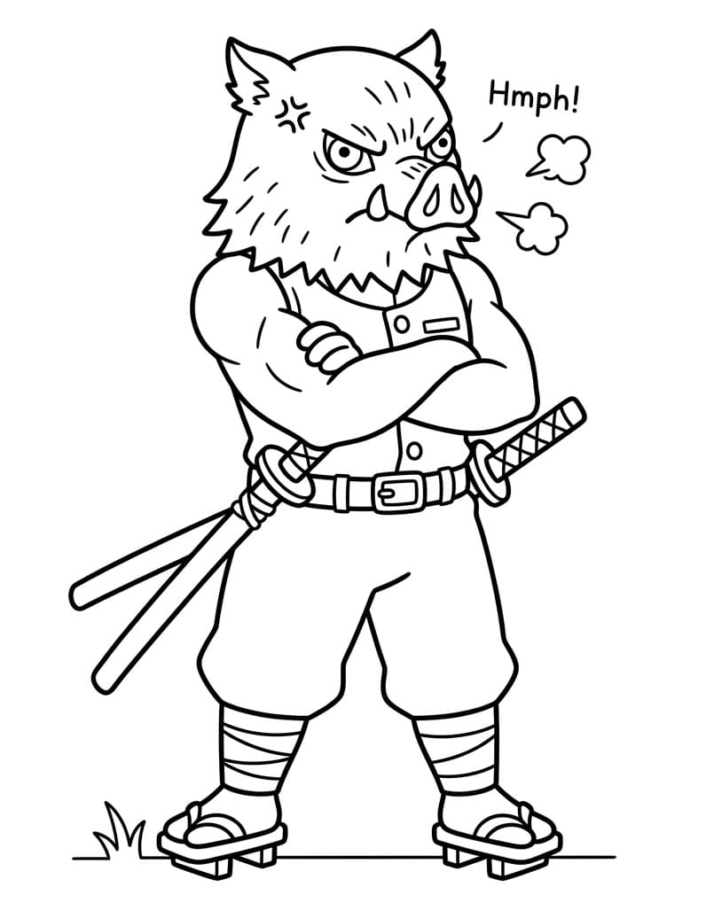 Inosuke Nintendo da colorare