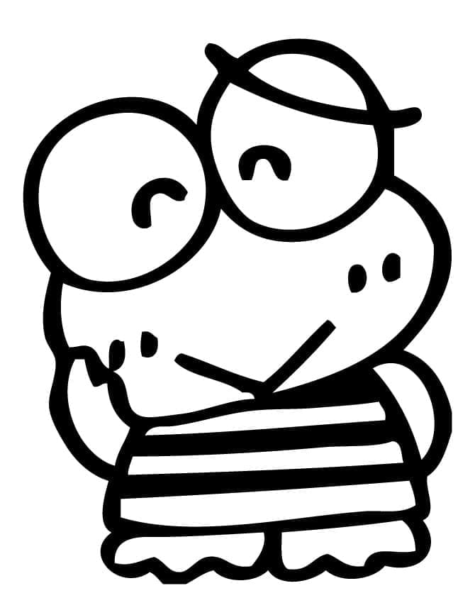 Keroppi Gratuito da Stampare da colorare