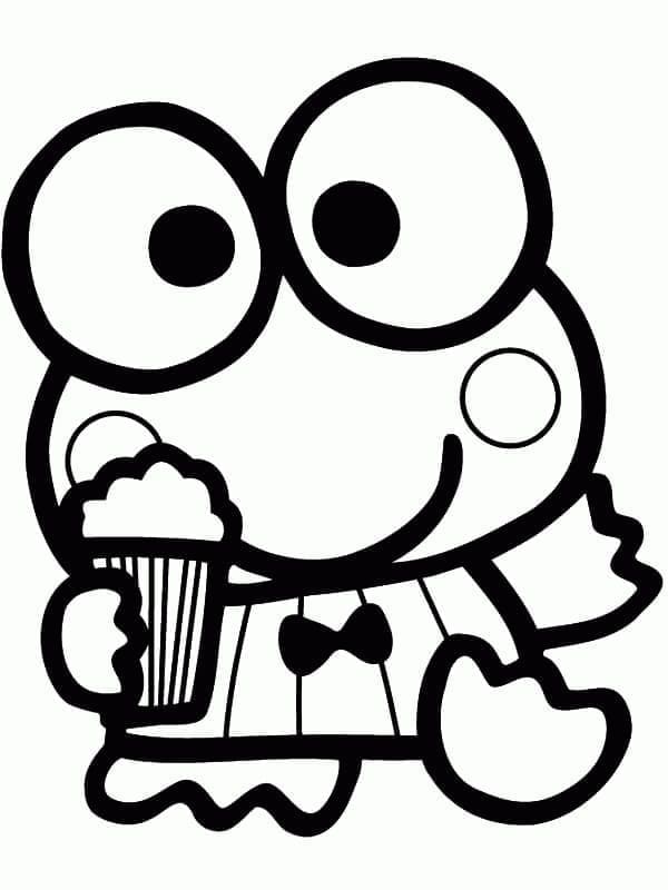 Keroppi Gratuito da colorare