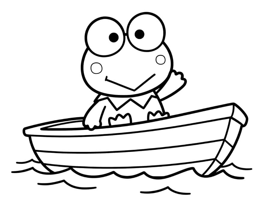 Keroppi Sanrio da colorare