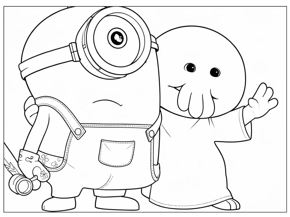 Minions e Monsters (1) da colorare