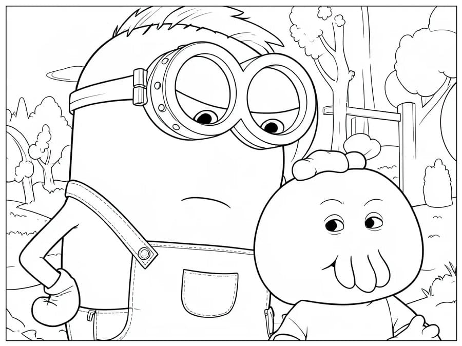 Minions e Monsters (15) da colorare