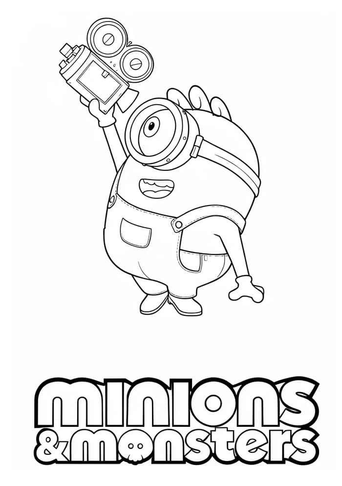 Minions e Monsters (24) da colorare