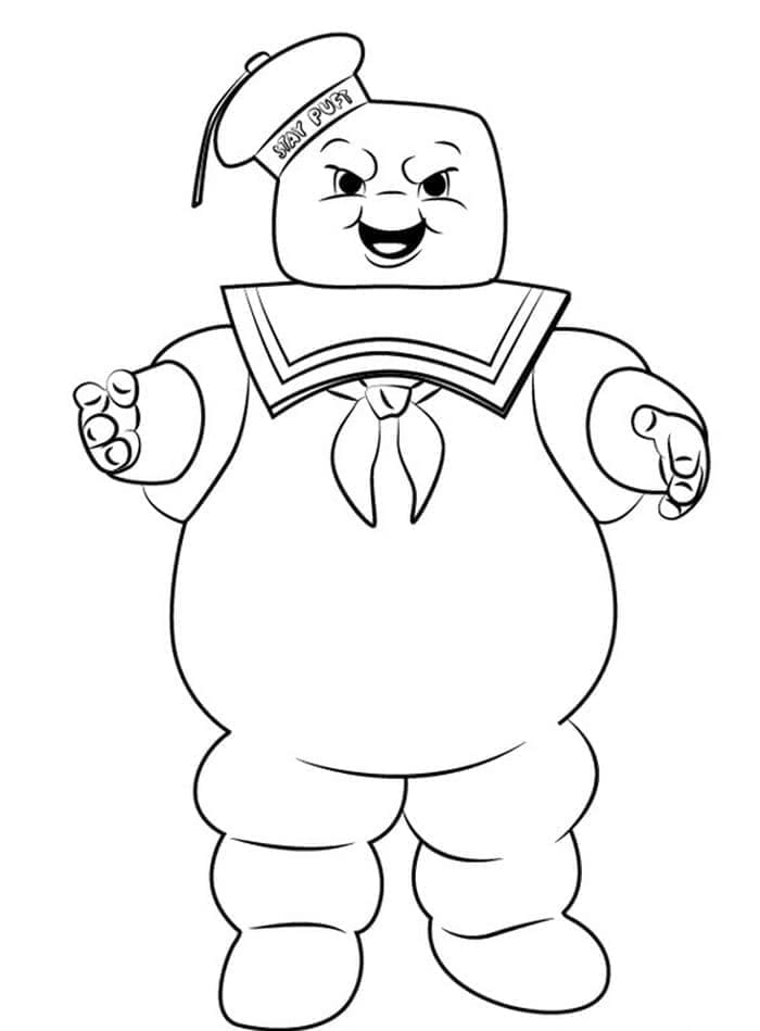 Stampabile Gratis Ghostbusters da colorare