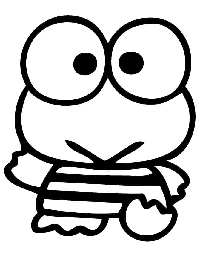 Stampabile Gratuito di Keroppi da colorare