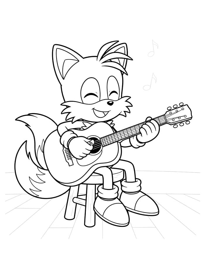 Tails da Stampare da colorare