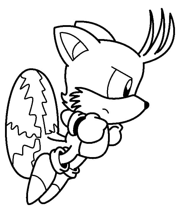 Tails per Bambini da colorare