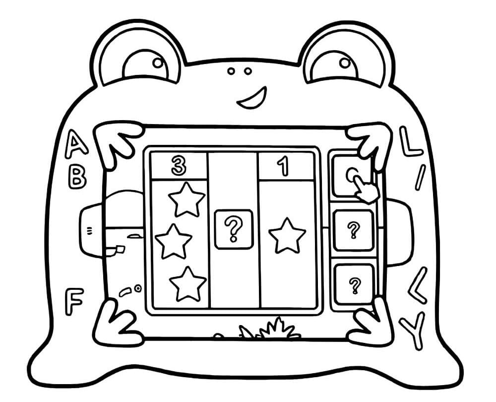 Toy Story 5 Lilypad da colorare