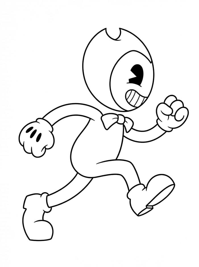 Bendy Cartone Animato da colorare