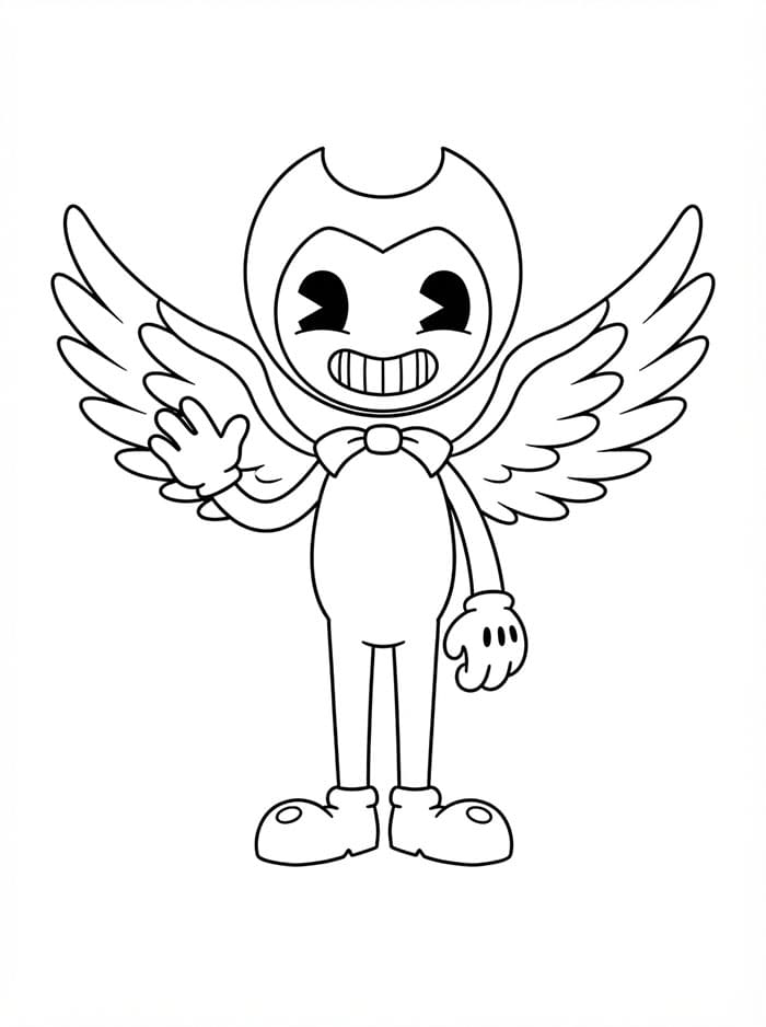 Bendy Gratuito da colorare