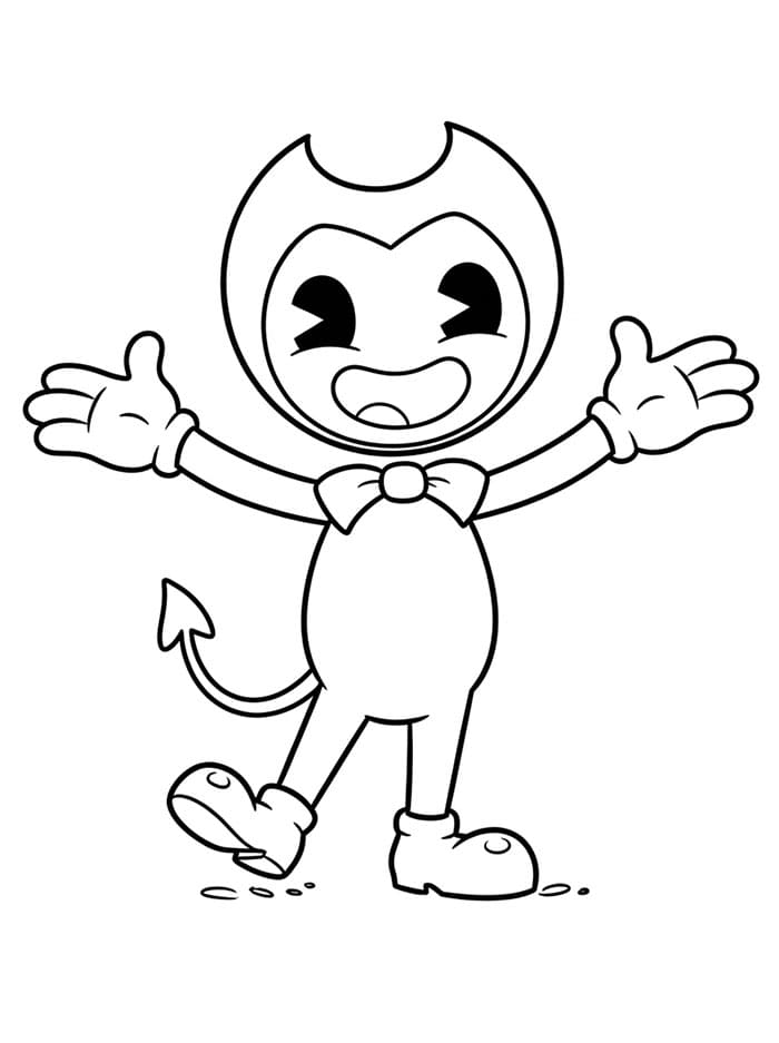 Bendy Stampabile Gratuito da colorare