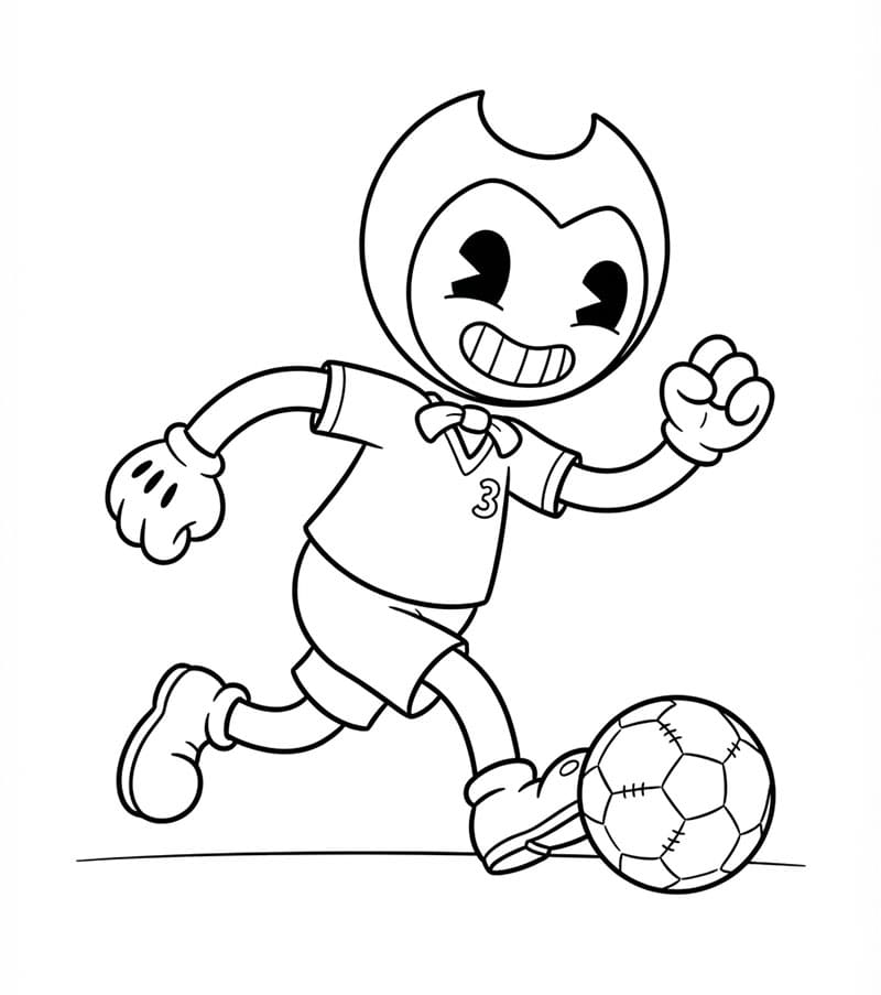 Bendy Stampabile da colorare
