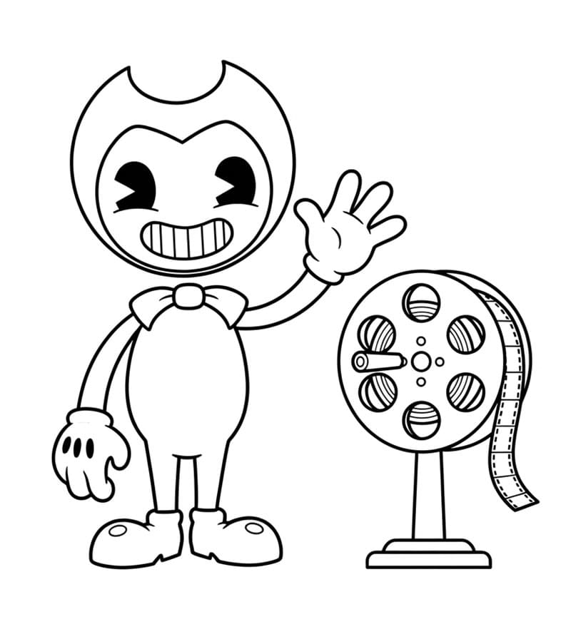 Bendy per Bambini da colorare