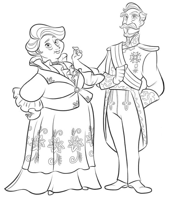 Elena di Avalor Versione Stampabile da colorare