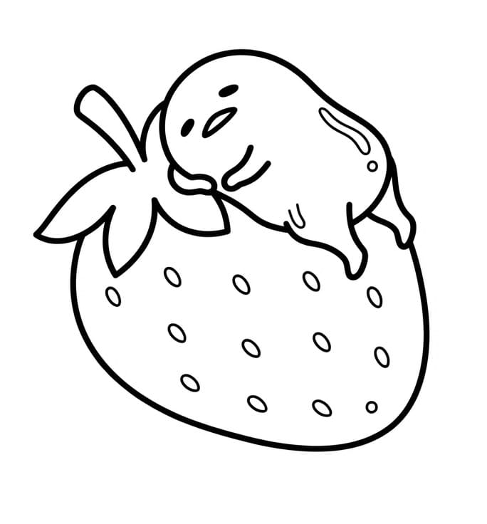 Gudetama Gratis da colorare