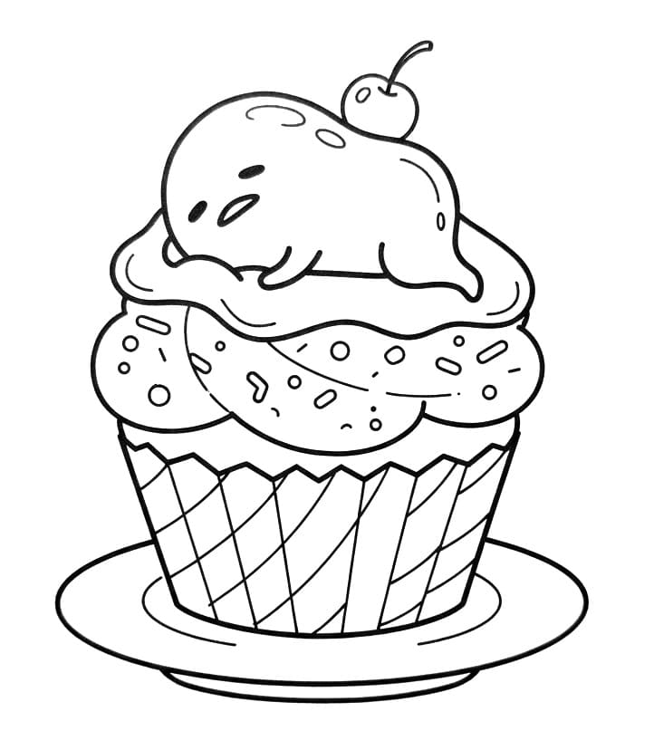 Gudetama da Sanrio da colorare