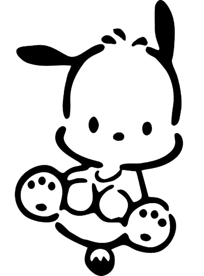 Immagine Gratuita Pochacco da colorare