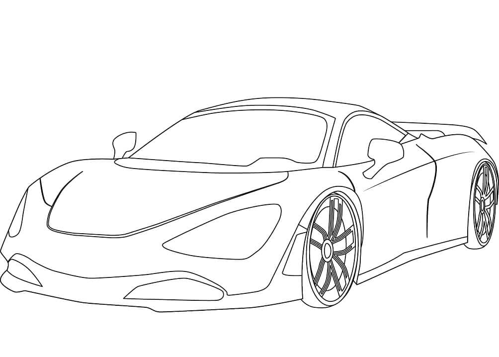 McLaren Gratis da colorare