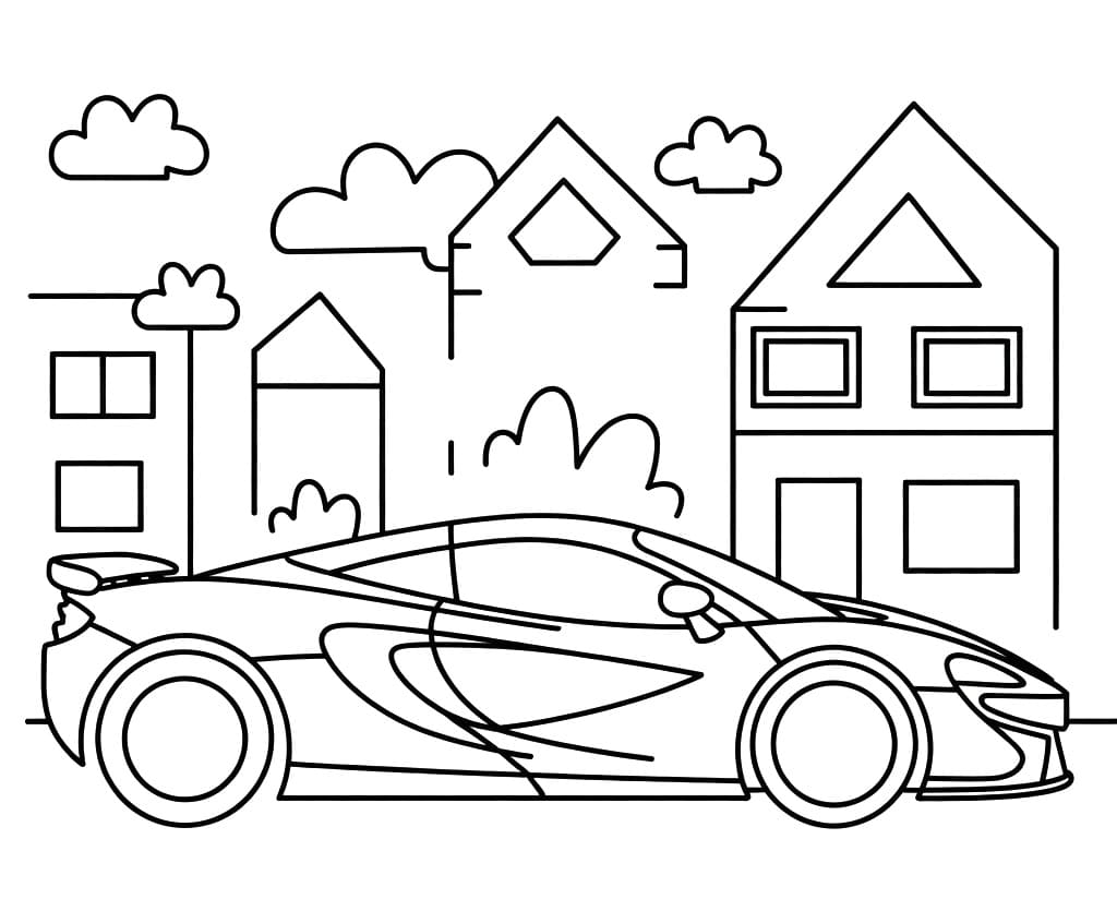 McLaren Gratuita da colorare