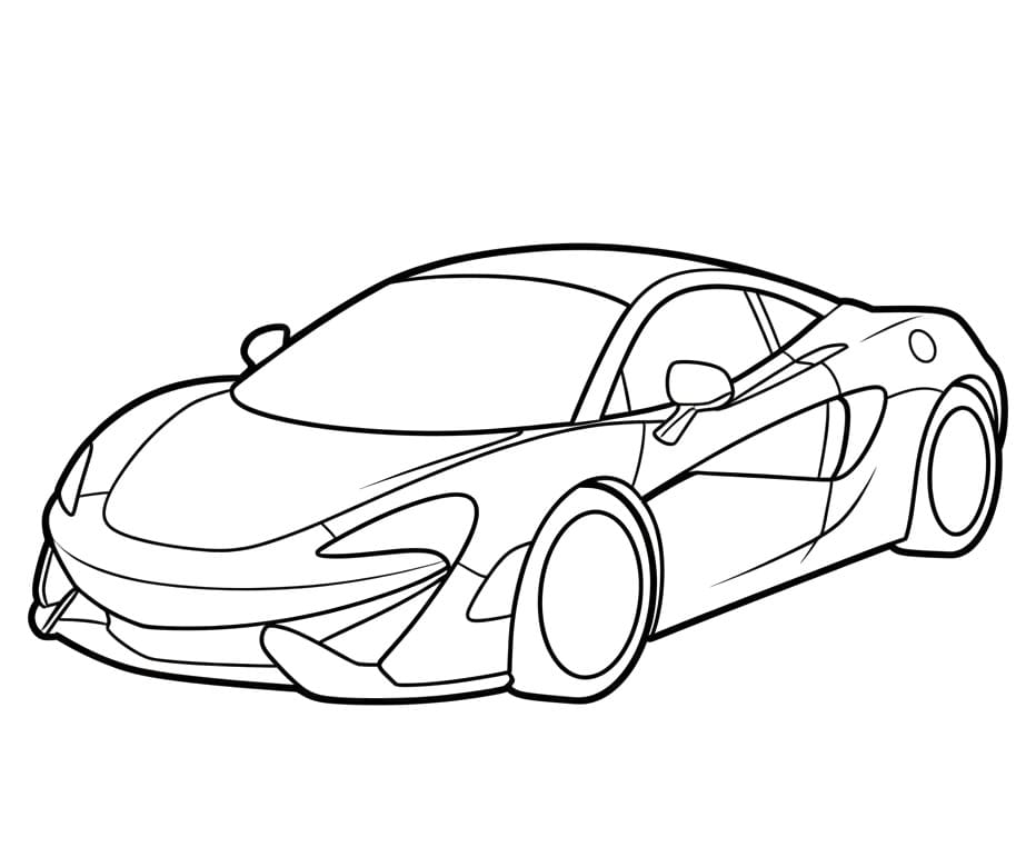 McLaren Stampabile Gratuita da colorare