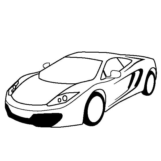 McLaren in Regalo da colorare