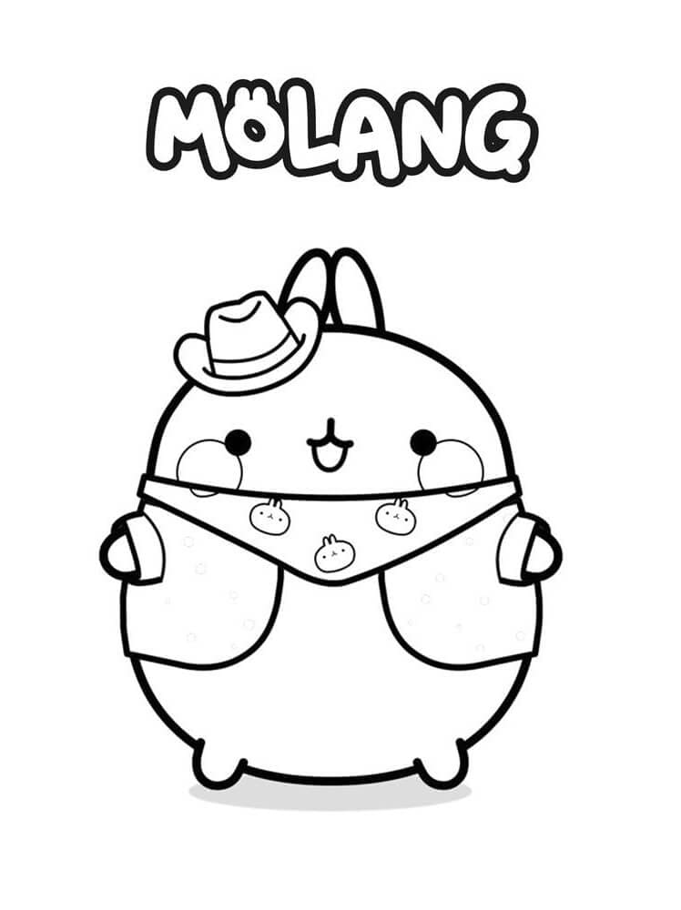 Molang Stampabile Gratis