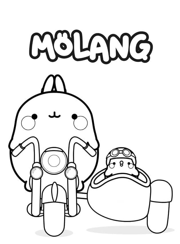 Molang in moto
