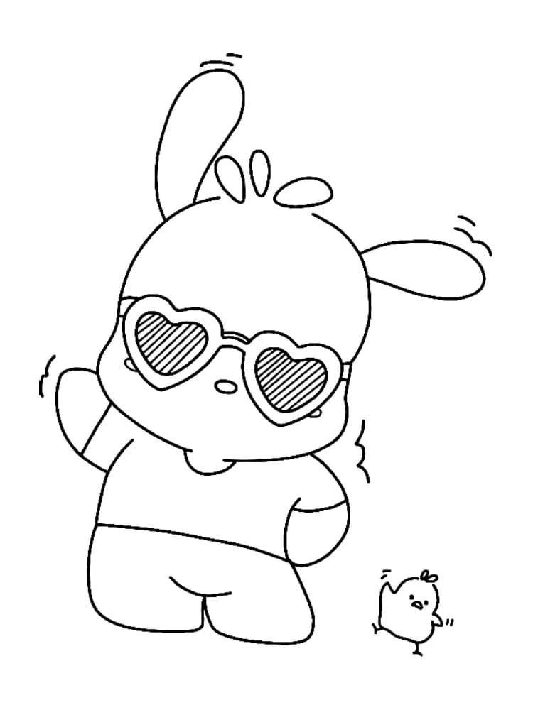 Pochacco Gratis da colorare