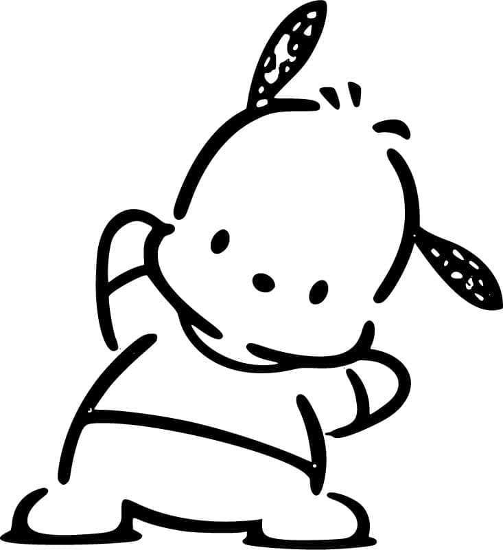 Pochacco Gratuito da Stampare da colorare