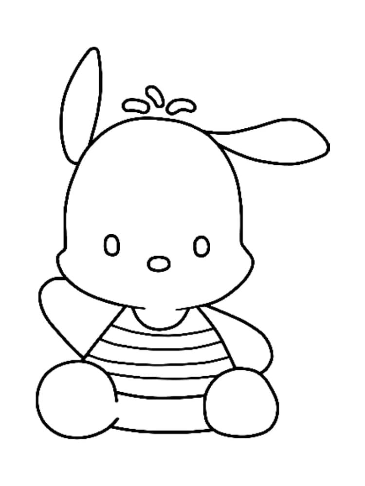 Pochacco per la Stampa da colorare