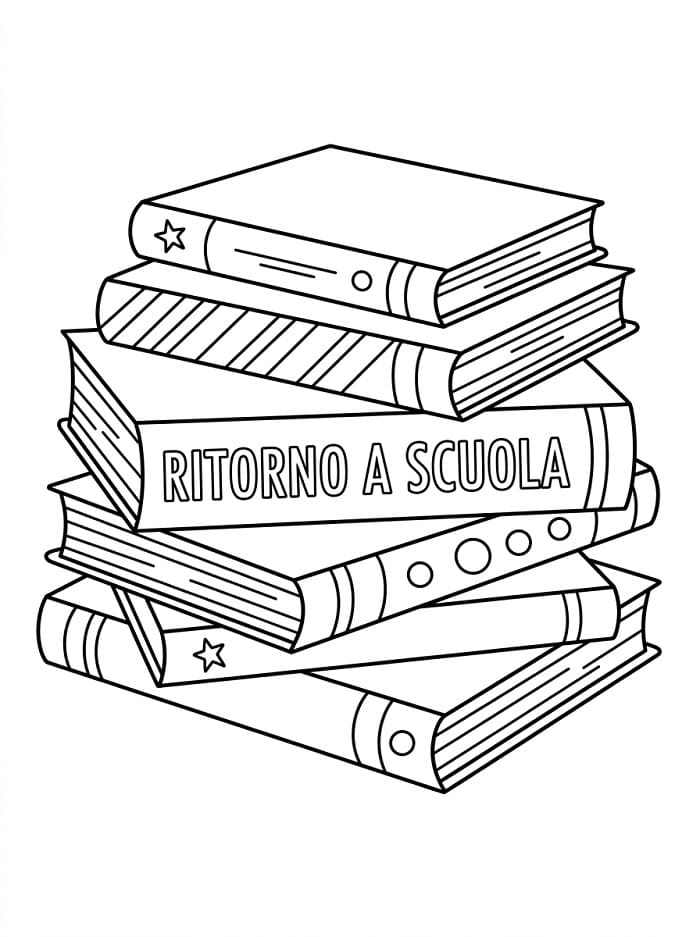 Ritorno a scuola (19) da colorare