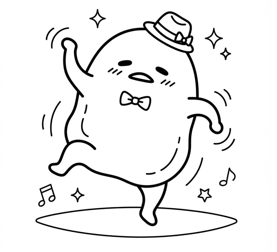 Sanrio Gudetama da colorare