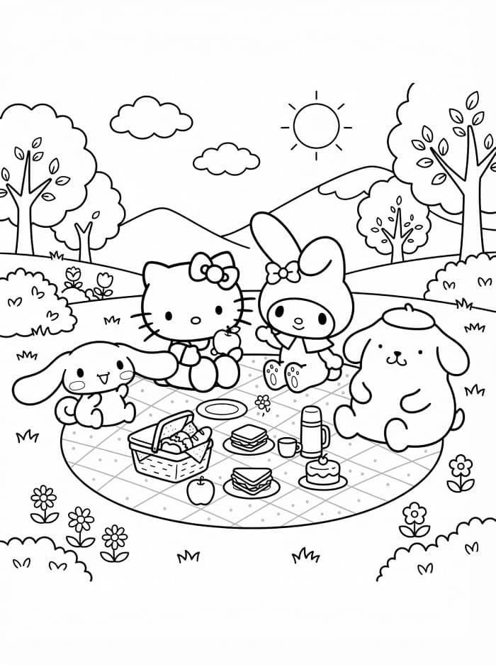Sanrio Stampabile