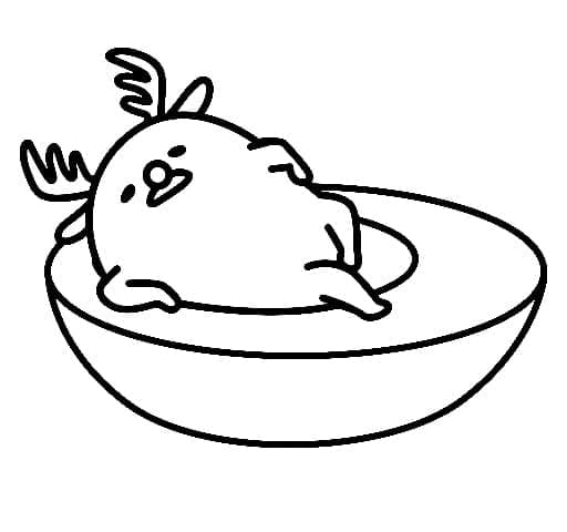 Stampabile Gratis Gudetama da colorare