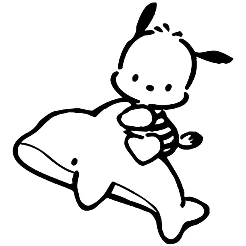 Stampabile Gratis Pochacco da colorare