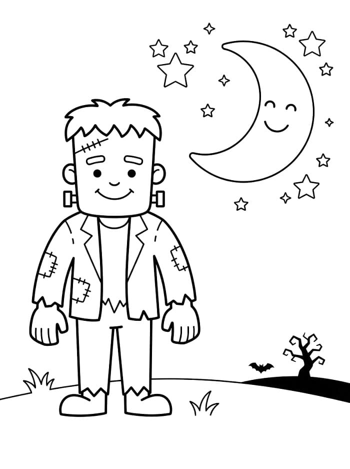 Carino Frankenstein di Halloween