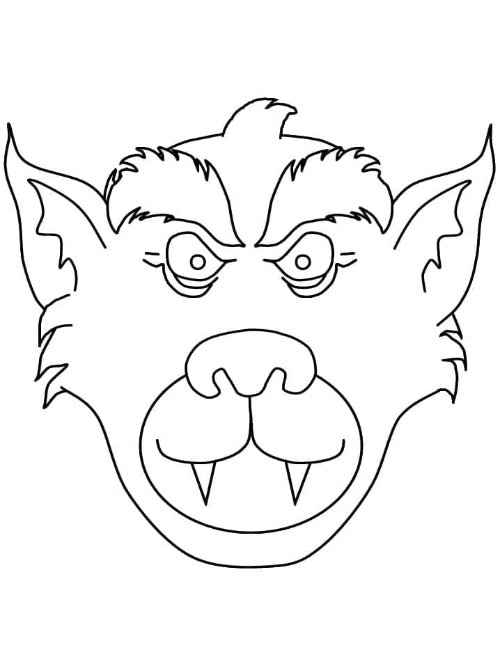 Faccia di Lupo Mannaro