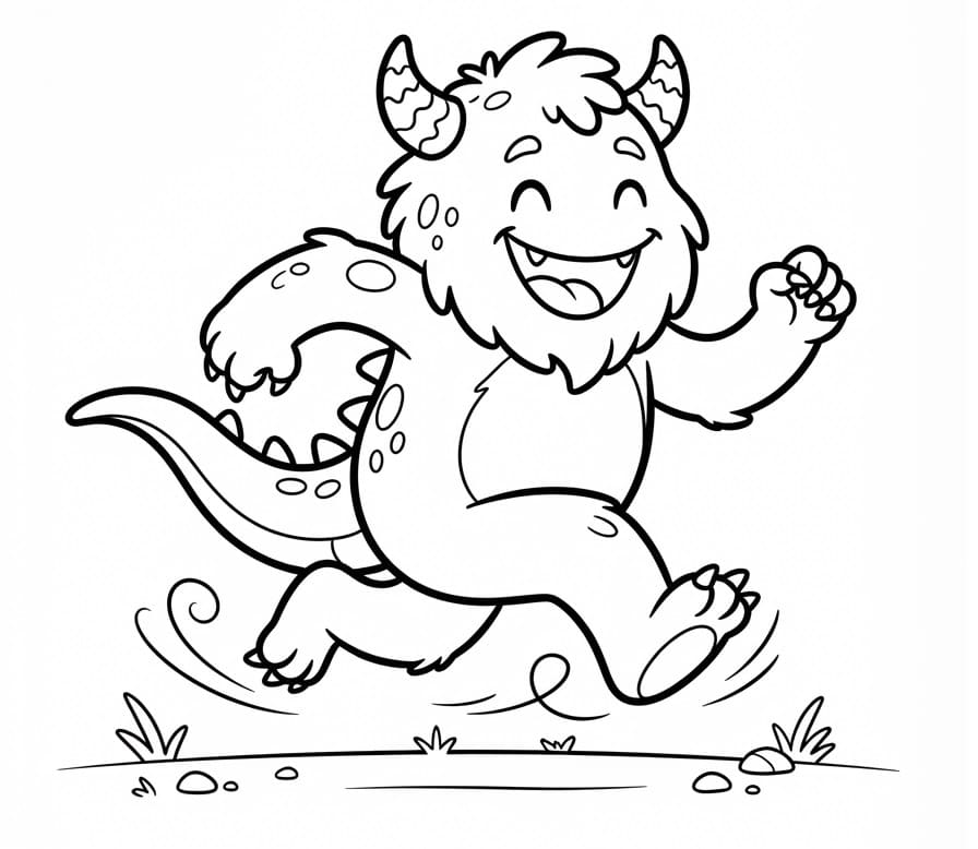 Mostro che corre